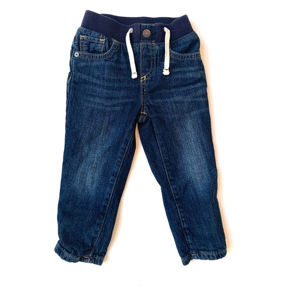 GAP Other - GAP Baby Boy Plaid Lined Jeans